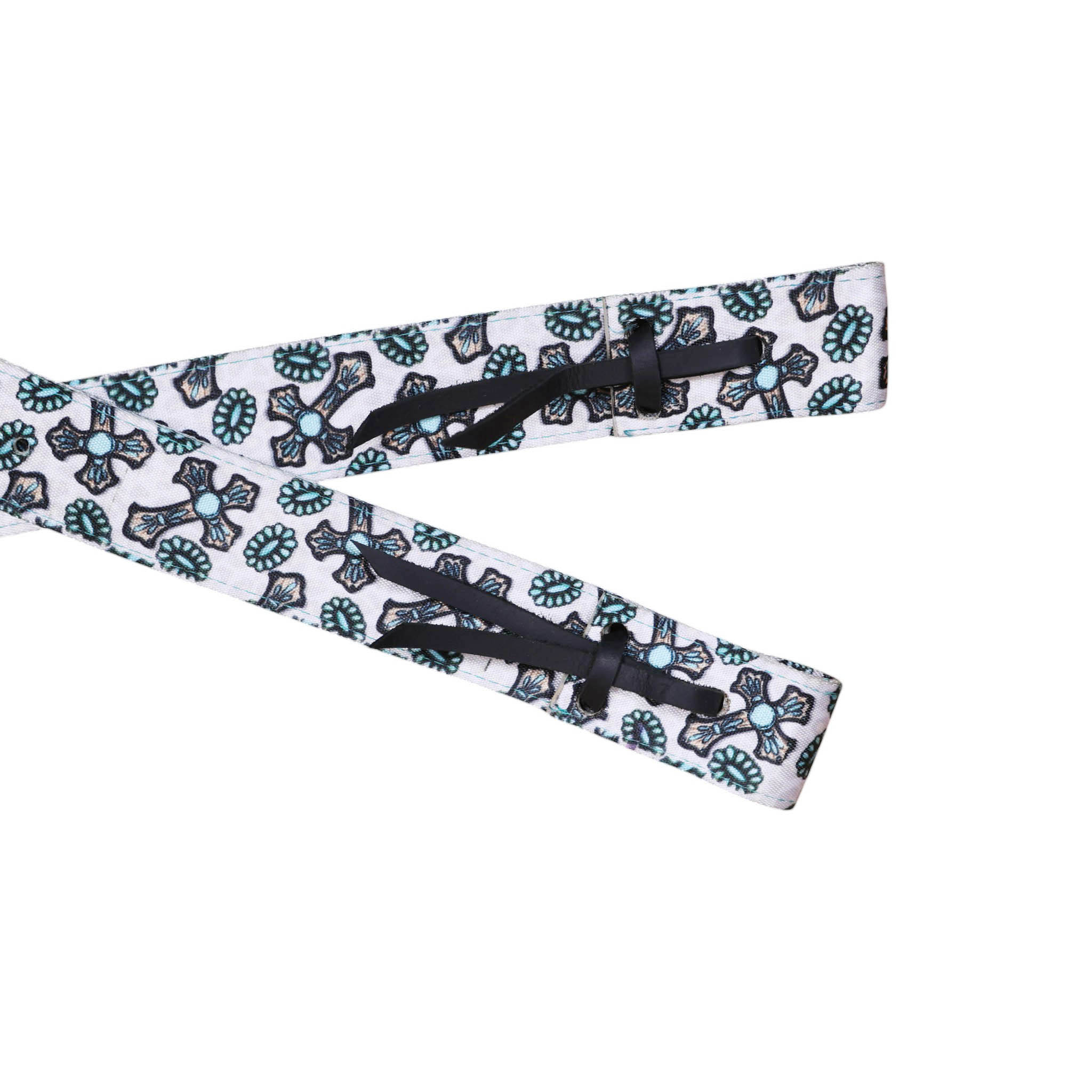 Printed Nylon Back Cinch Girth (MSYGT 114309) - Image 6