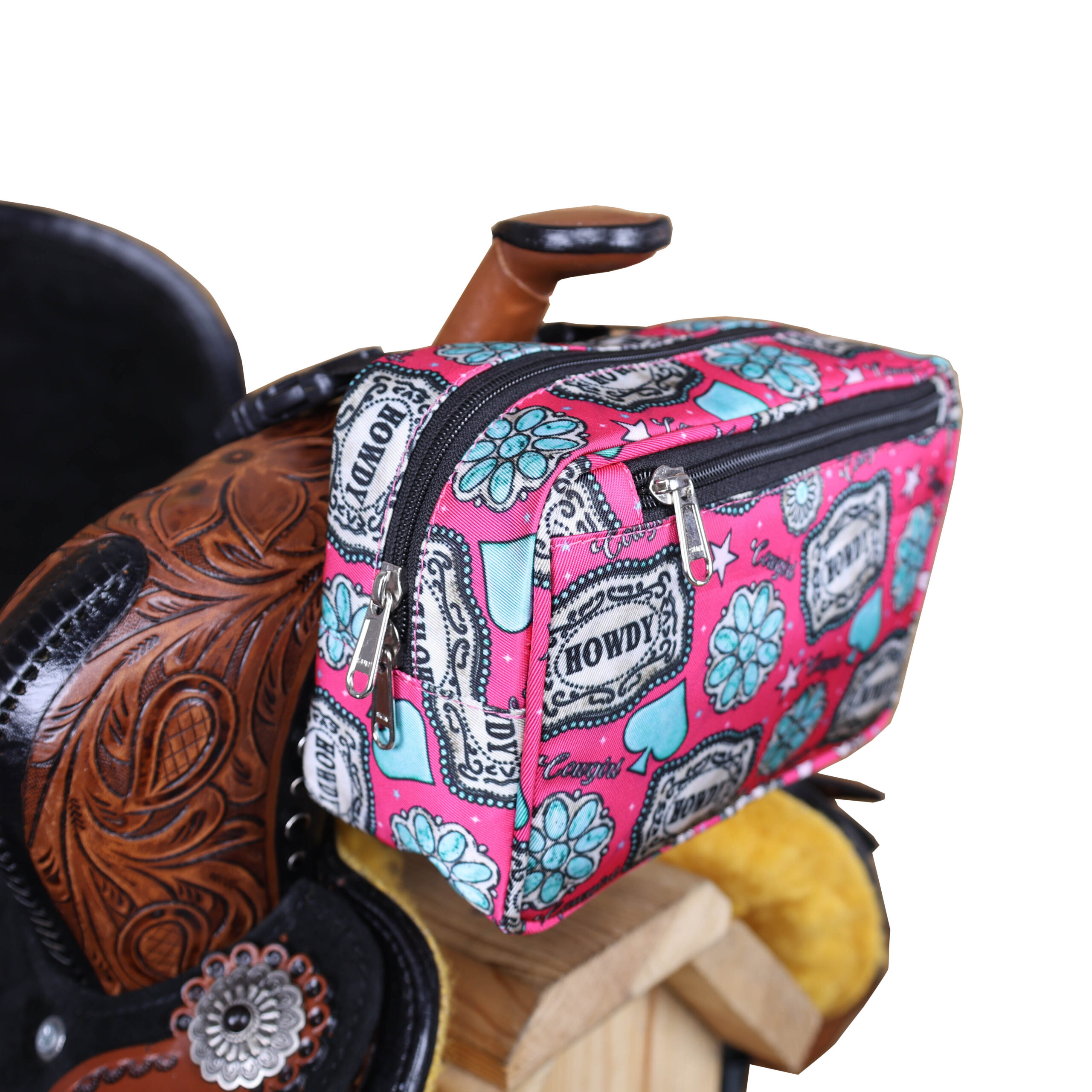 Printed Nylon Saddle Pouch (MSYSP 114321) - Image 11