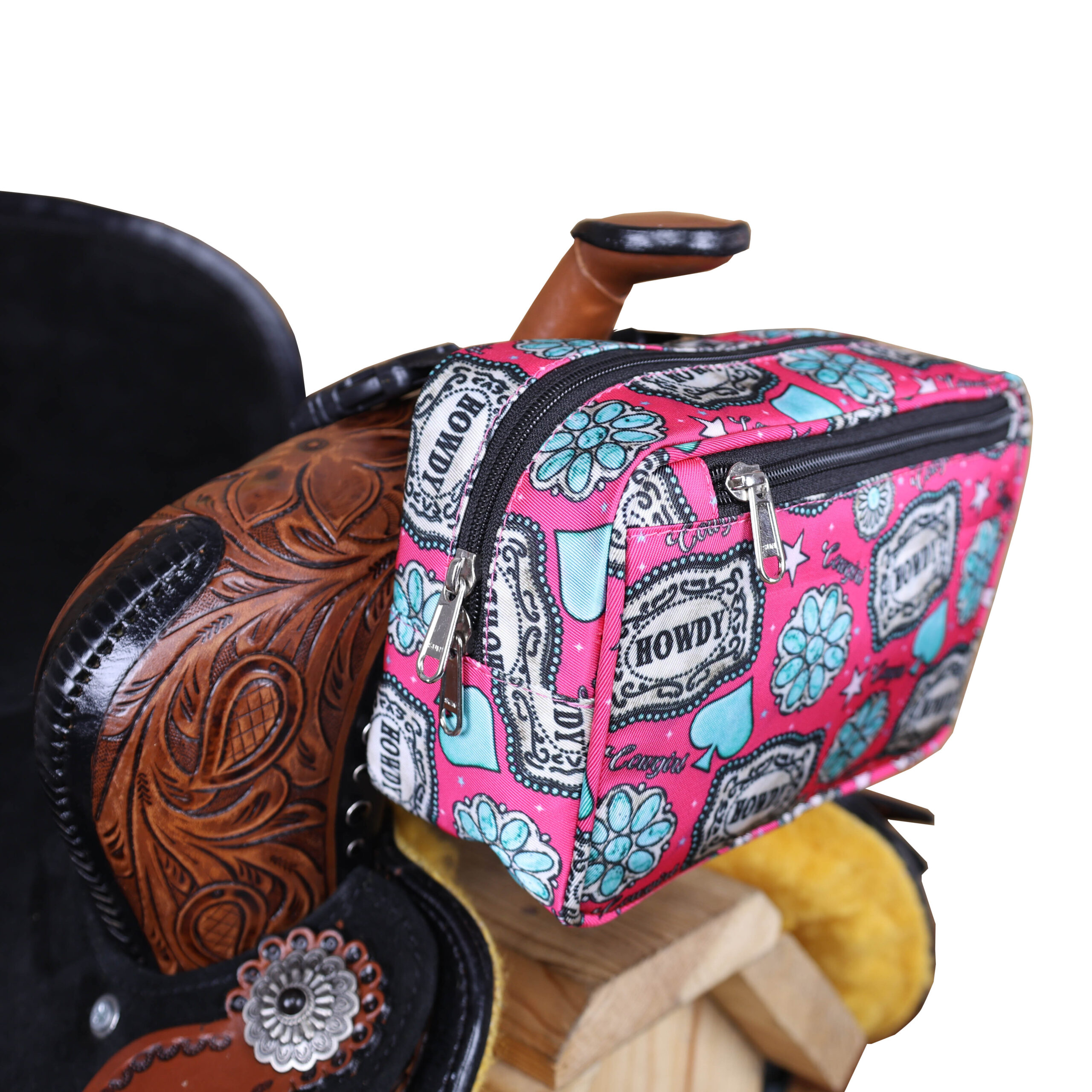 Printed Nylon Saddle Pouch (MSYSP 114321) - Image 12
