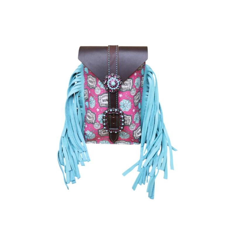 Western Leather Cinch Bag